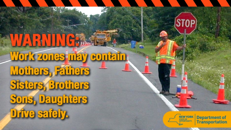 Flaggers have families too poster