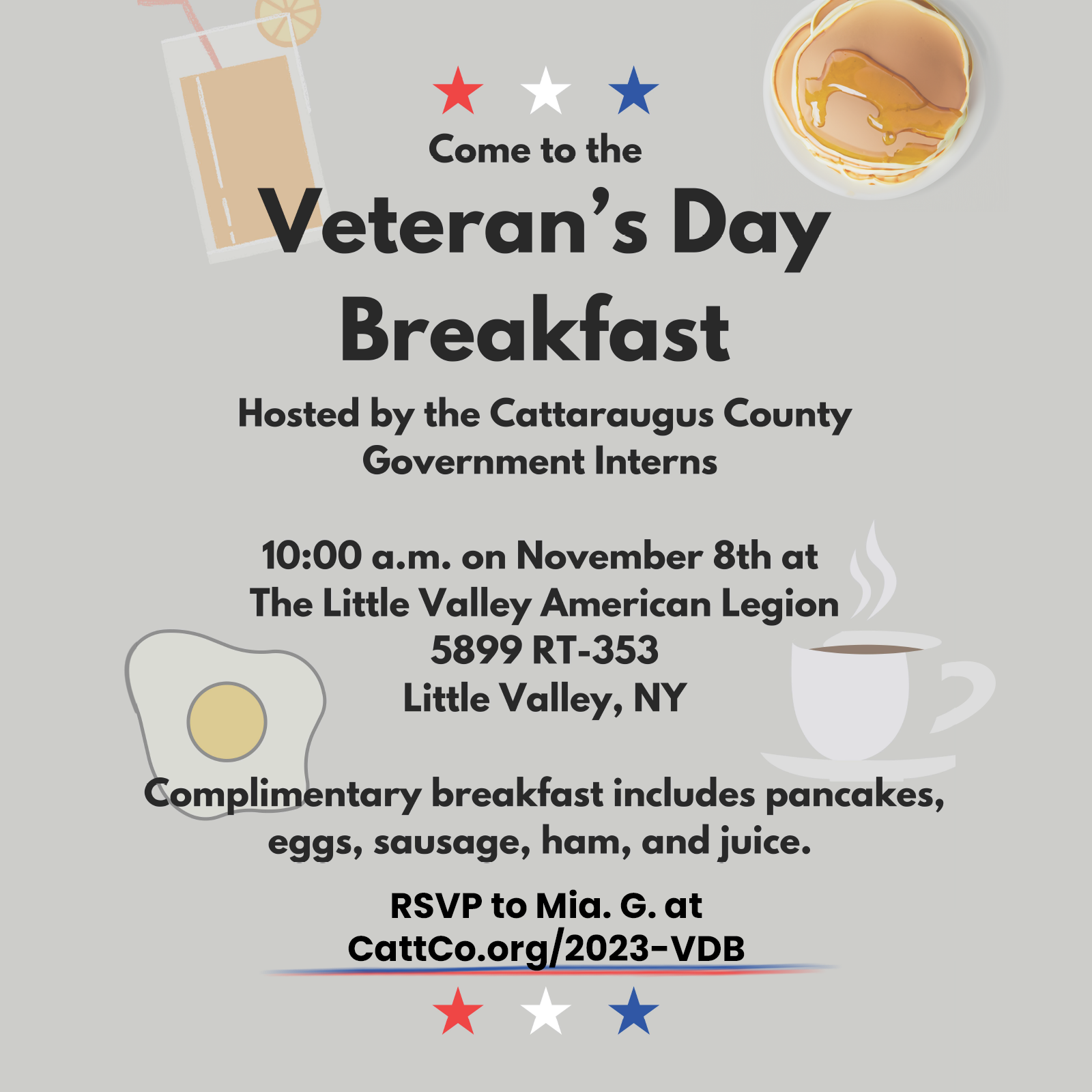 20231108 Veterans Day Breakfast