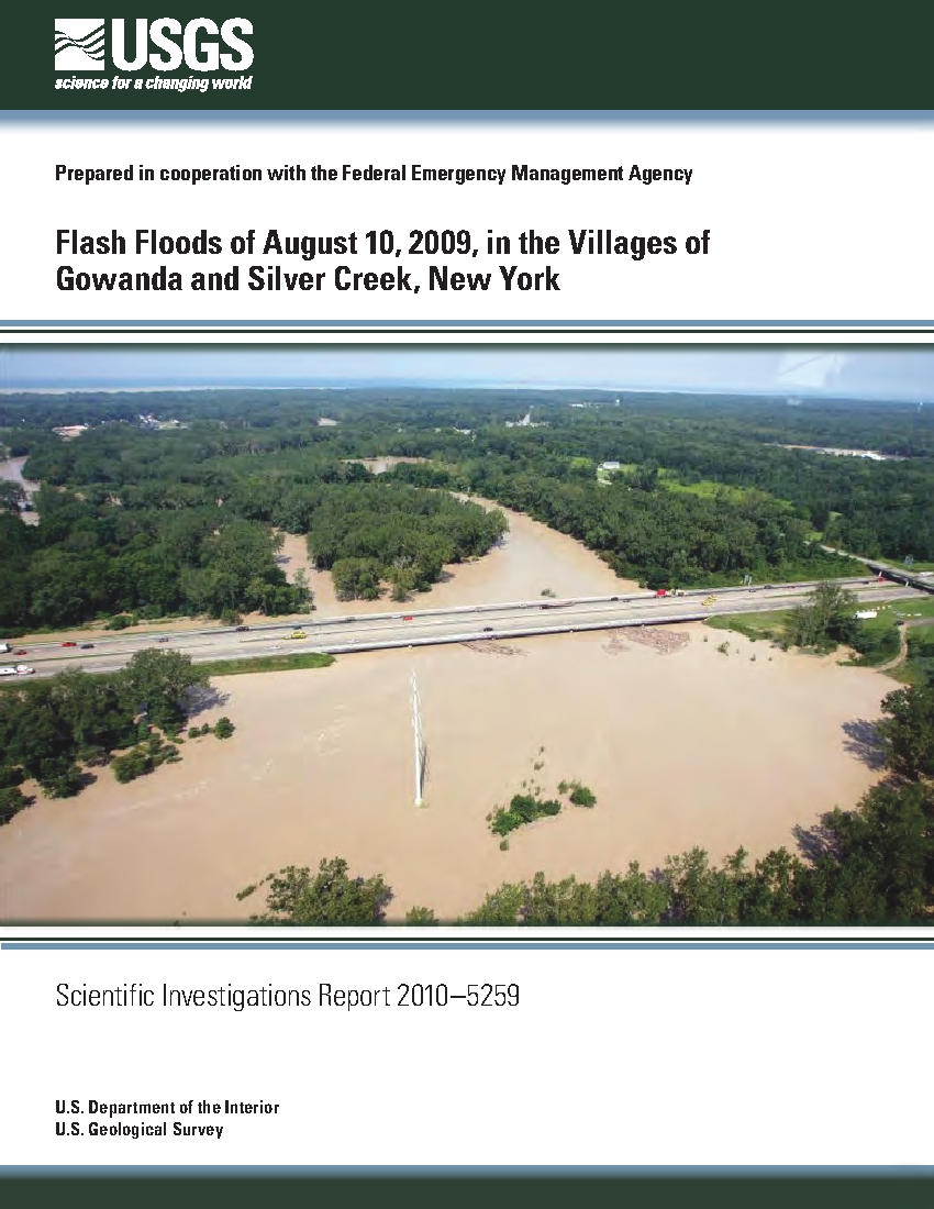 USGS Gowanda Flooding Report